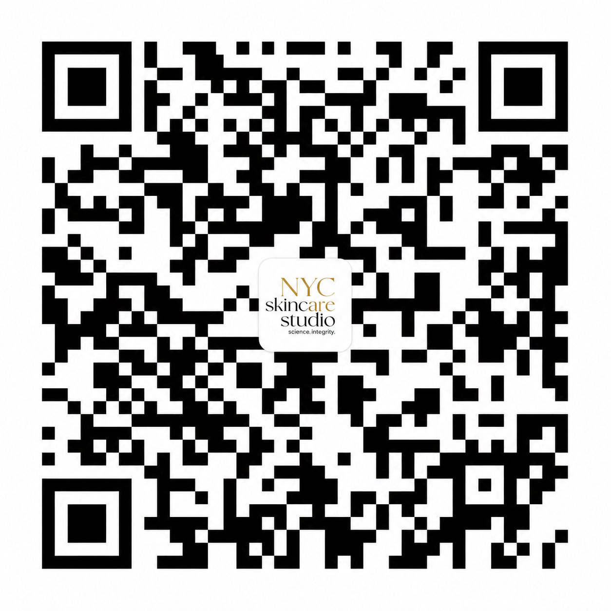 QR code for NYC Skin Care Studio membership